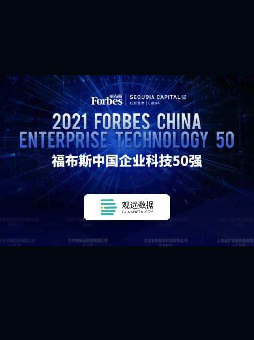 福布斯中国企业科技50强